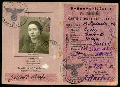 German Third Reich WW2 Documents, Ephemera, Paper