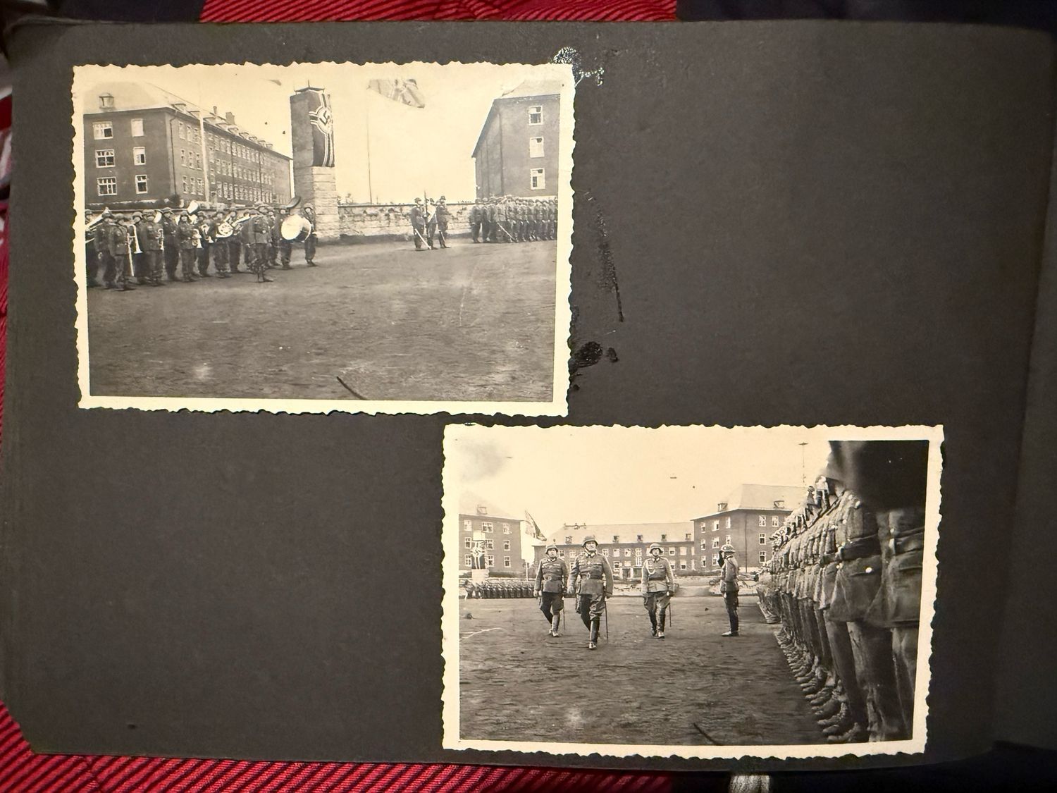 Z Complete German RAD Photo Album With 77 Photos Reich Labor Service + German Army WW2 ReichsArbeitsDienst *