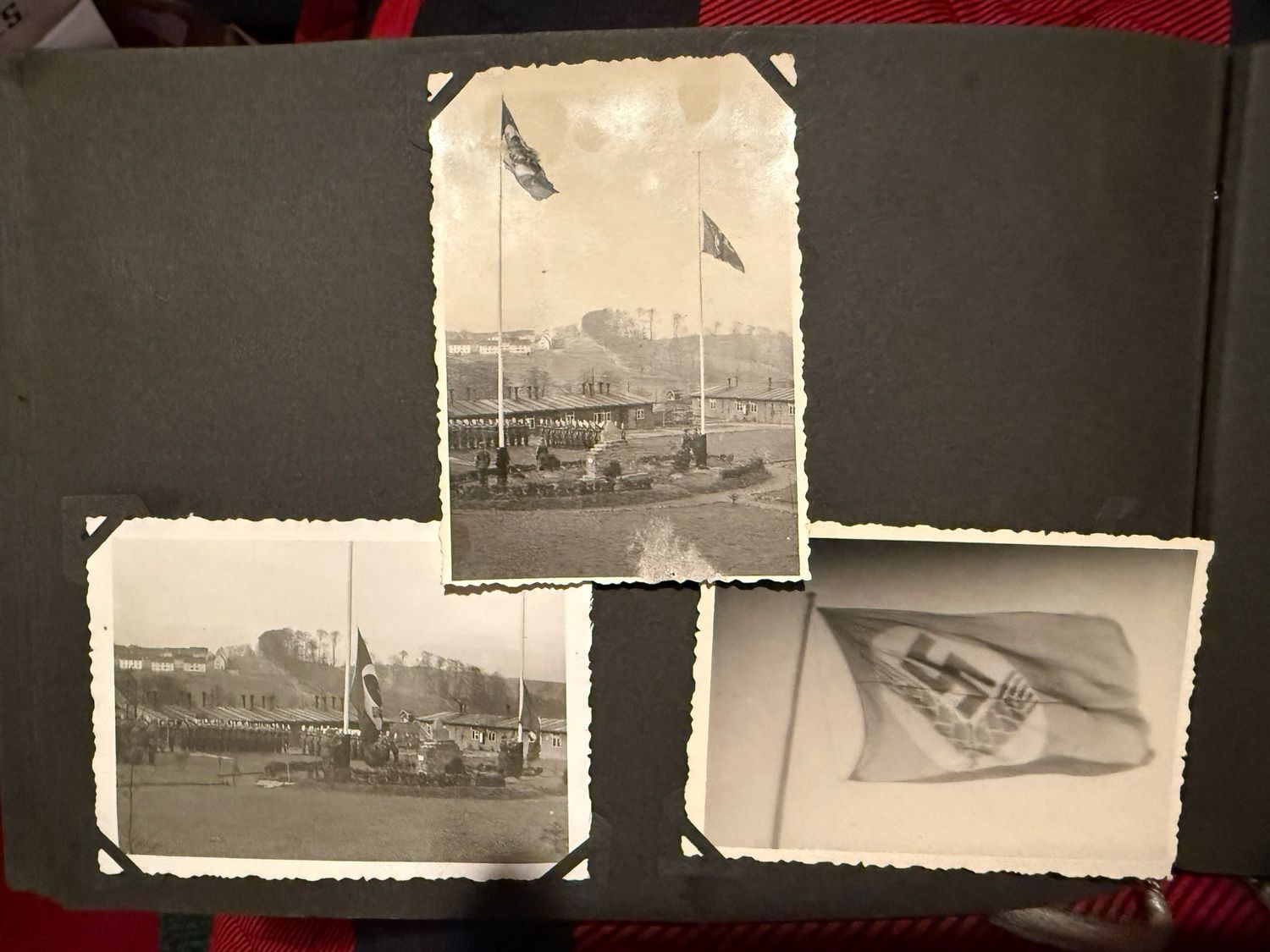 Z Complete German RAD Photo Album With 77 Photos Reich Labor Service + German Army WW2 ReichsArbeitsDienst *