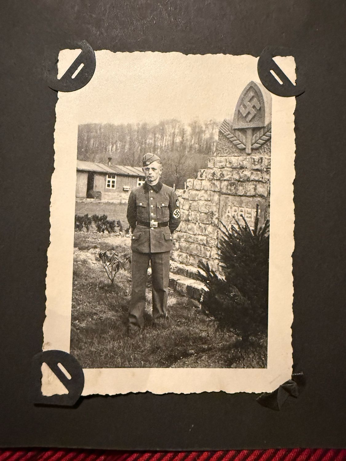 Z Complete German RAD Photo Album With 77 Photos Reich Labor Service + German Army WW2 ReichsArbeitsDienst *
