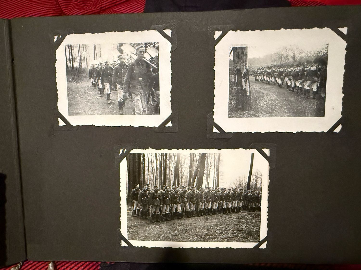 Z Complete German RAD Photo Album With 77 Photos Reich Labor Service + German Army WW2 ReichsArbeitsDienst *