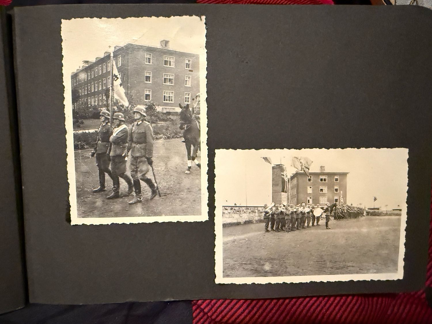Z Complete German RAD Photo Album With 77 Photos Reich Labor Service + German Army WW2 ReichsArbeitsDienst *