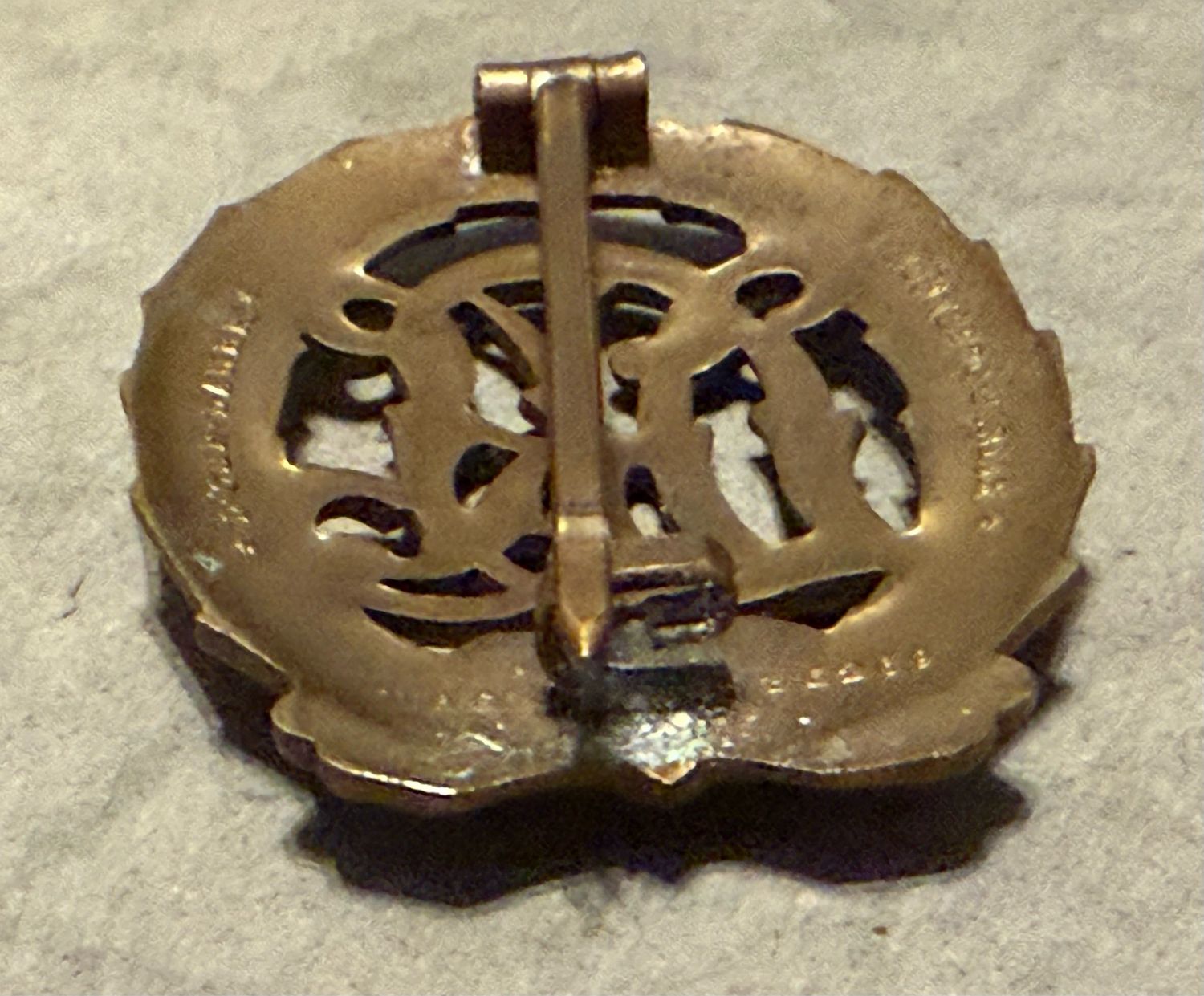 Z German Third Reich DRL Sports Badge In Bronze Deutscher Reichsbund für Leibesübungen *
