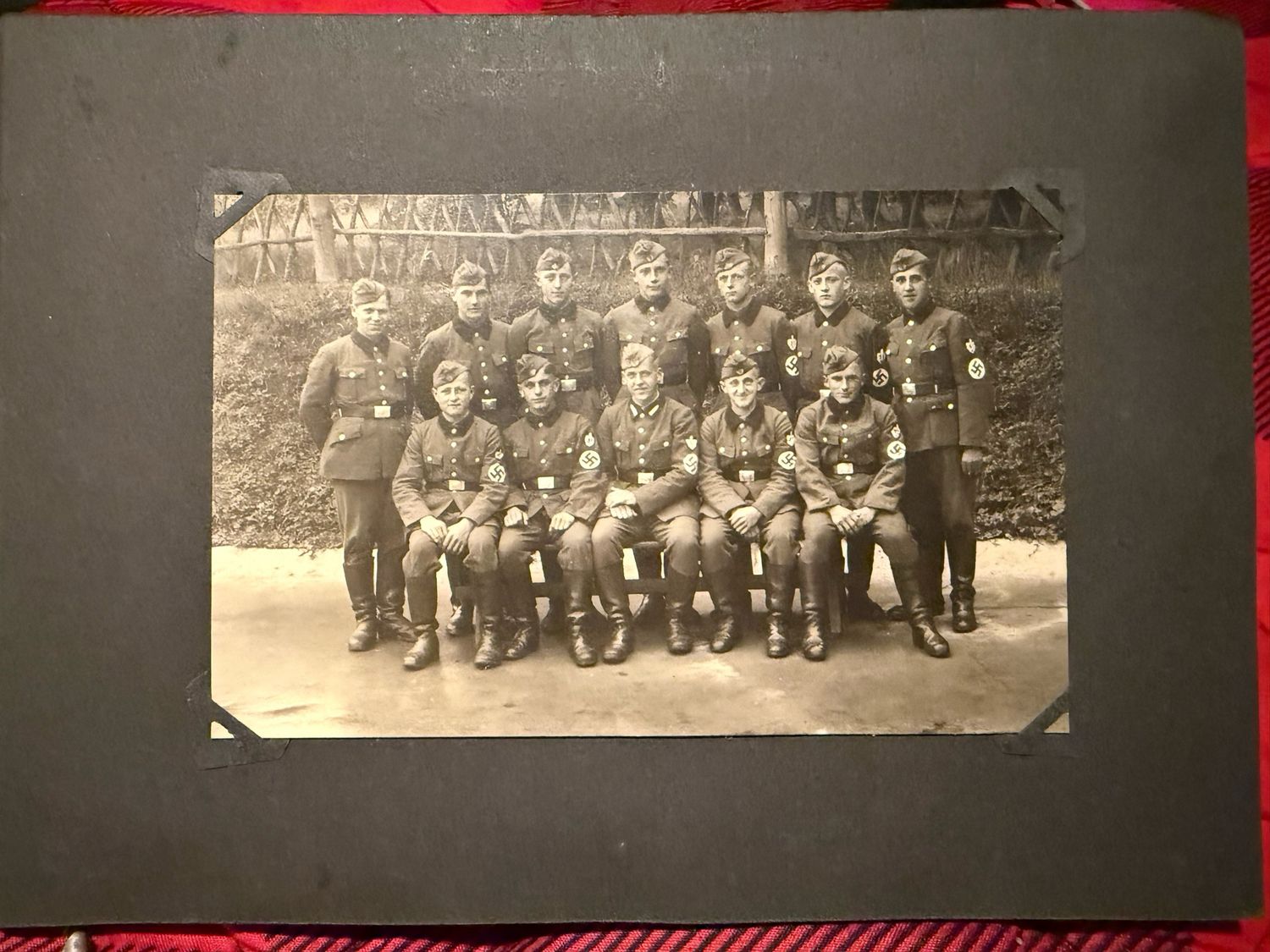 Z Complete German RAD Photo Album With 77 Photos Reich Labor Service + German Army WW2 ReichsArbeitsDienst *