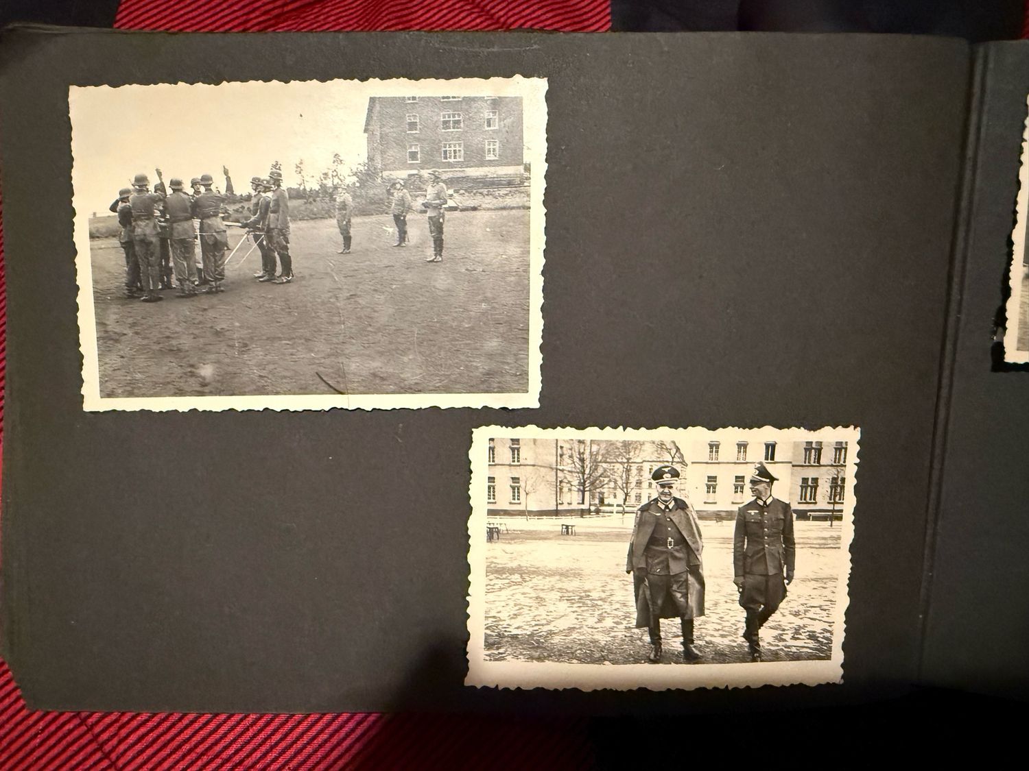 Z Complete German RAD Photo Album With 77 Photos Reich Labor Service + German Army WW2 ReichsArbeitsDienst *