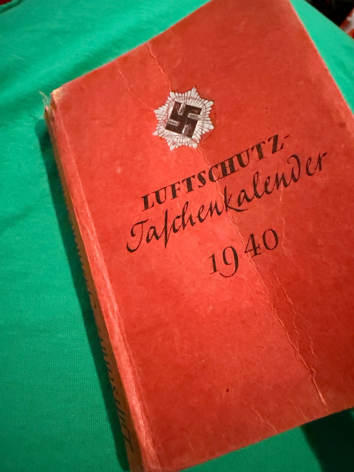 Z 1940 Luftschutz Taschenkalender Pocket Calender Book Full Of Great Things! *