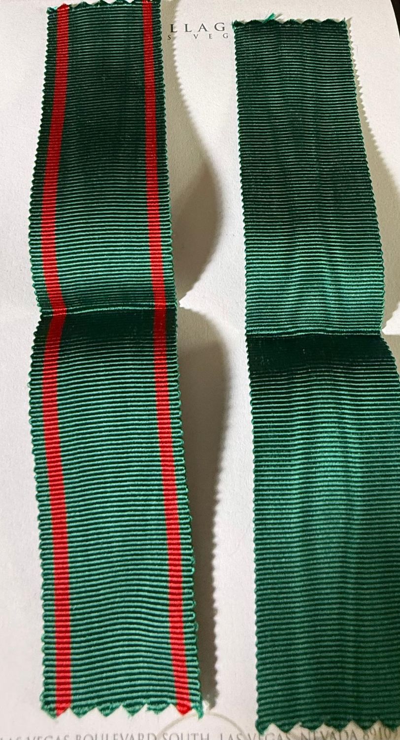 Lot of 2 German WW2 Eastern People Ribbons