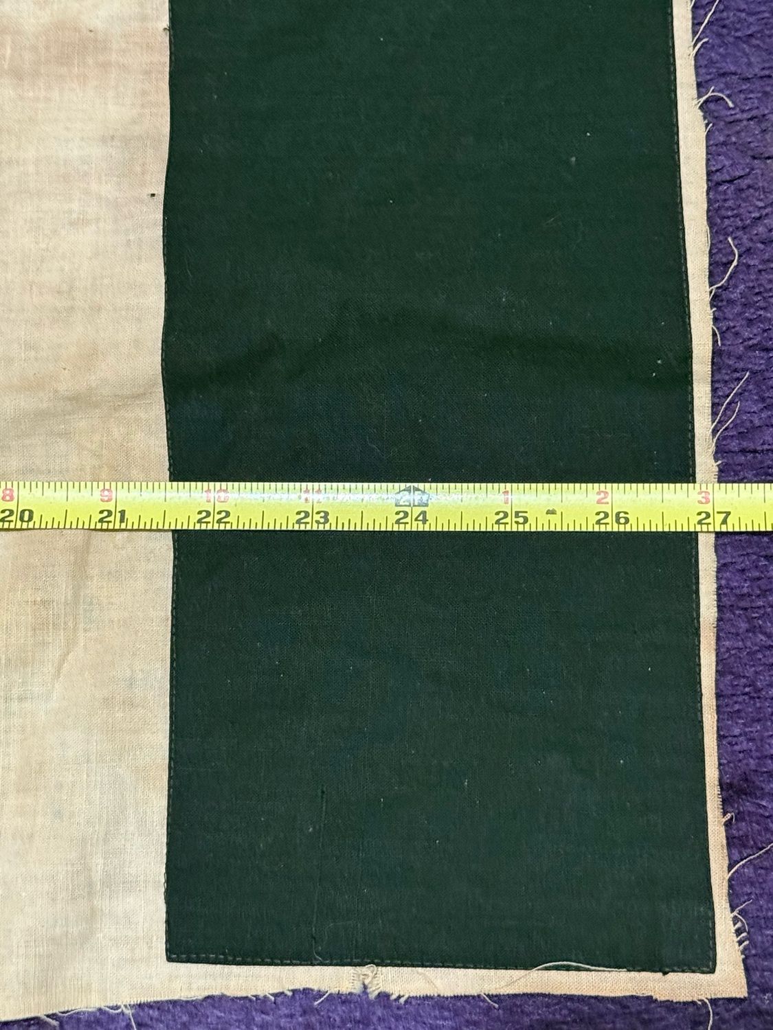 Z Large Cut Swastika From German Banner Flag *