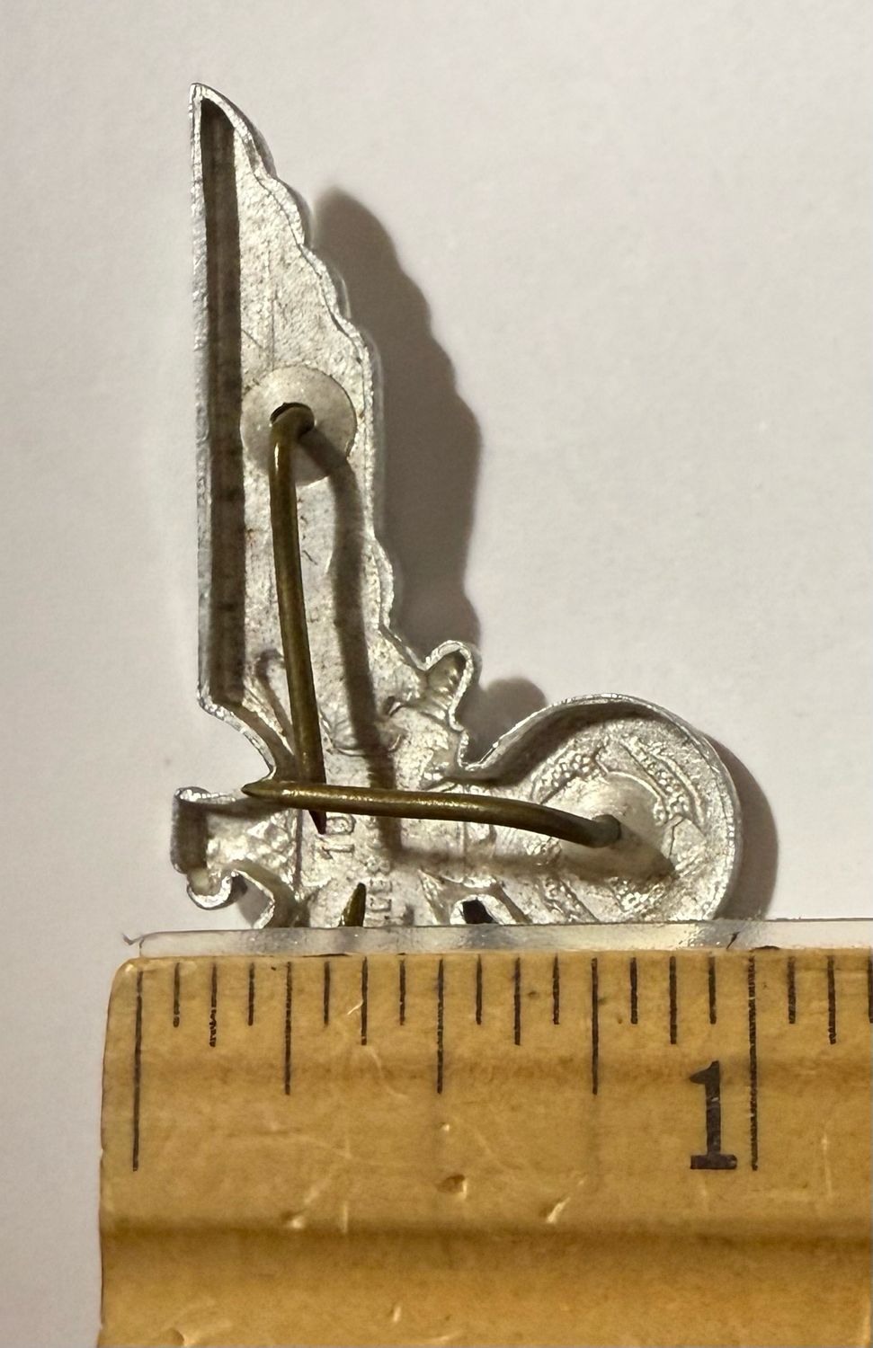 Z FACEBOOK AUCTION - German NSRKB Visor Cap Eagle Insignia Hat Badge Third Reich Veteran&#39;s Organization, STARTING BID $5 *