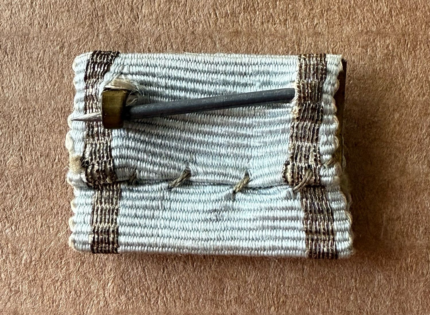 Bulgaria World War I Military Merit Cross Ribbon Bar, RARE*