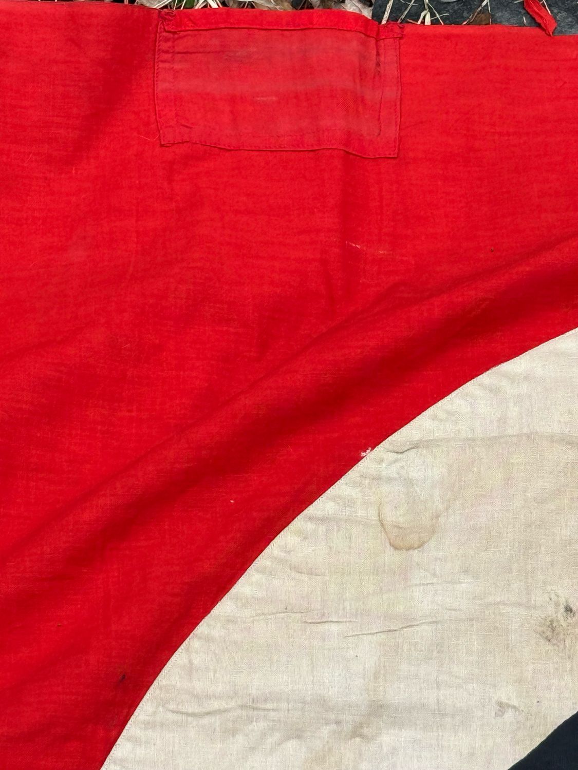 Z FACEBOOK AUCTION - Massive NSDAP Partei Banner Flag Double Sided Separate Swaz Almost 4&#39; x 11&#39;, STARTING BID $150 *