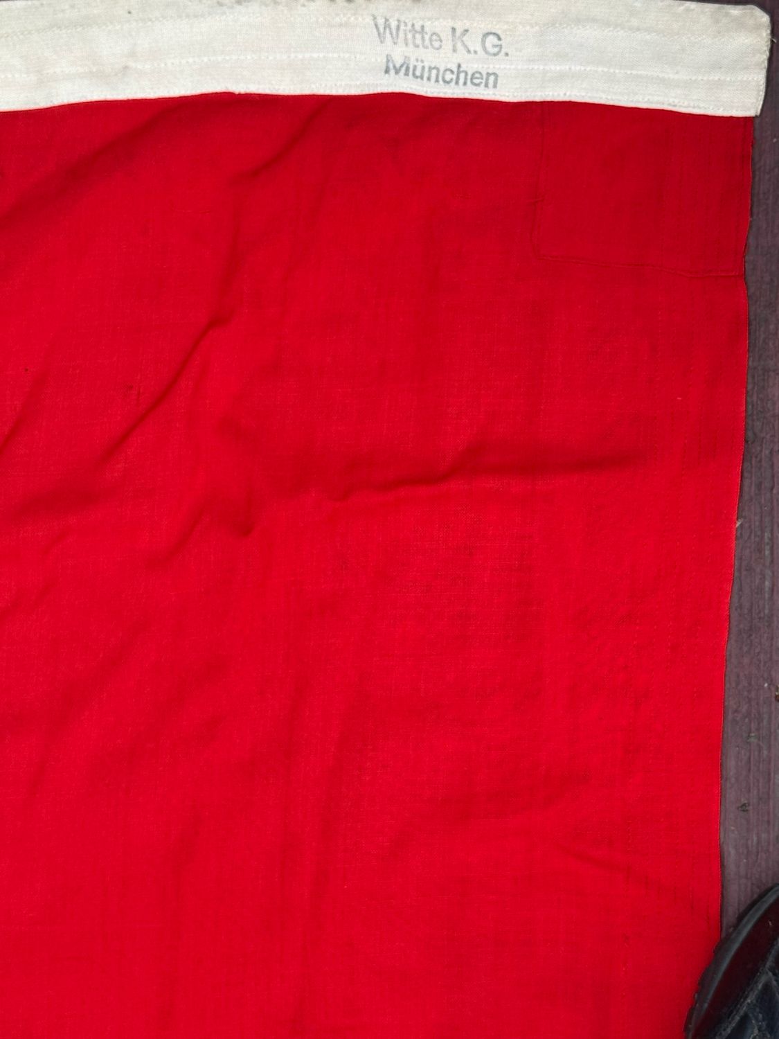 Z FACEBOOK AUCTION - German WW2 Kriegsmarine Marked National War Flag 150x250