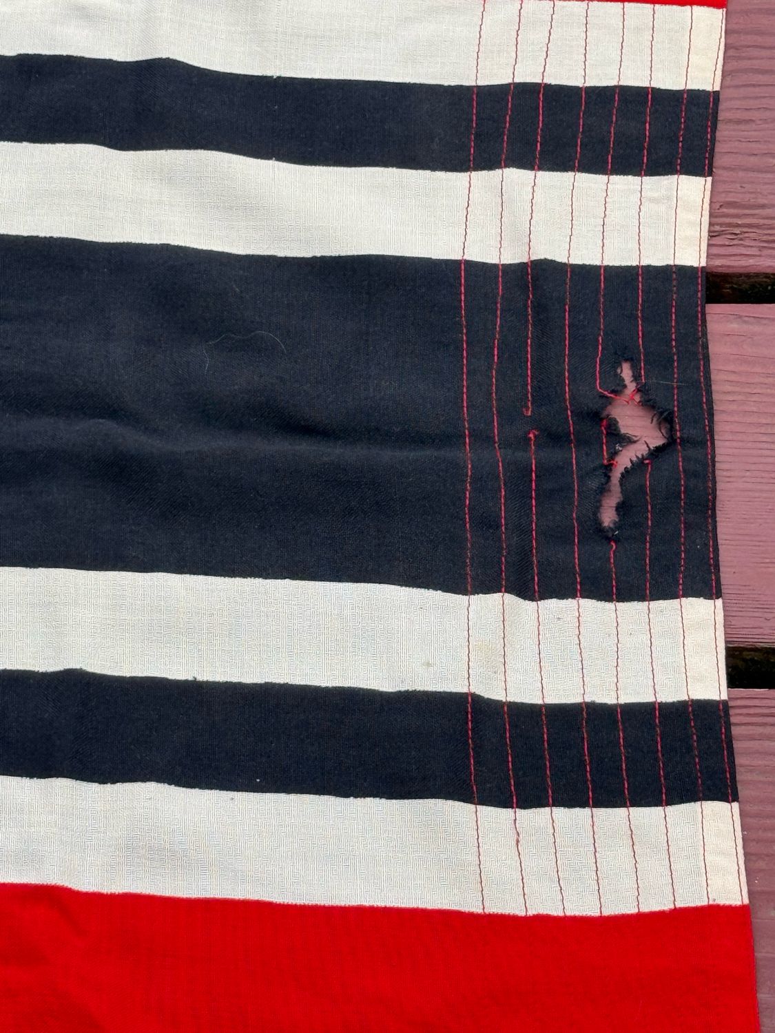 Z FACEBOOK AUCTION - German WW2 Kriegsmarine Marked National War Flag 150x250