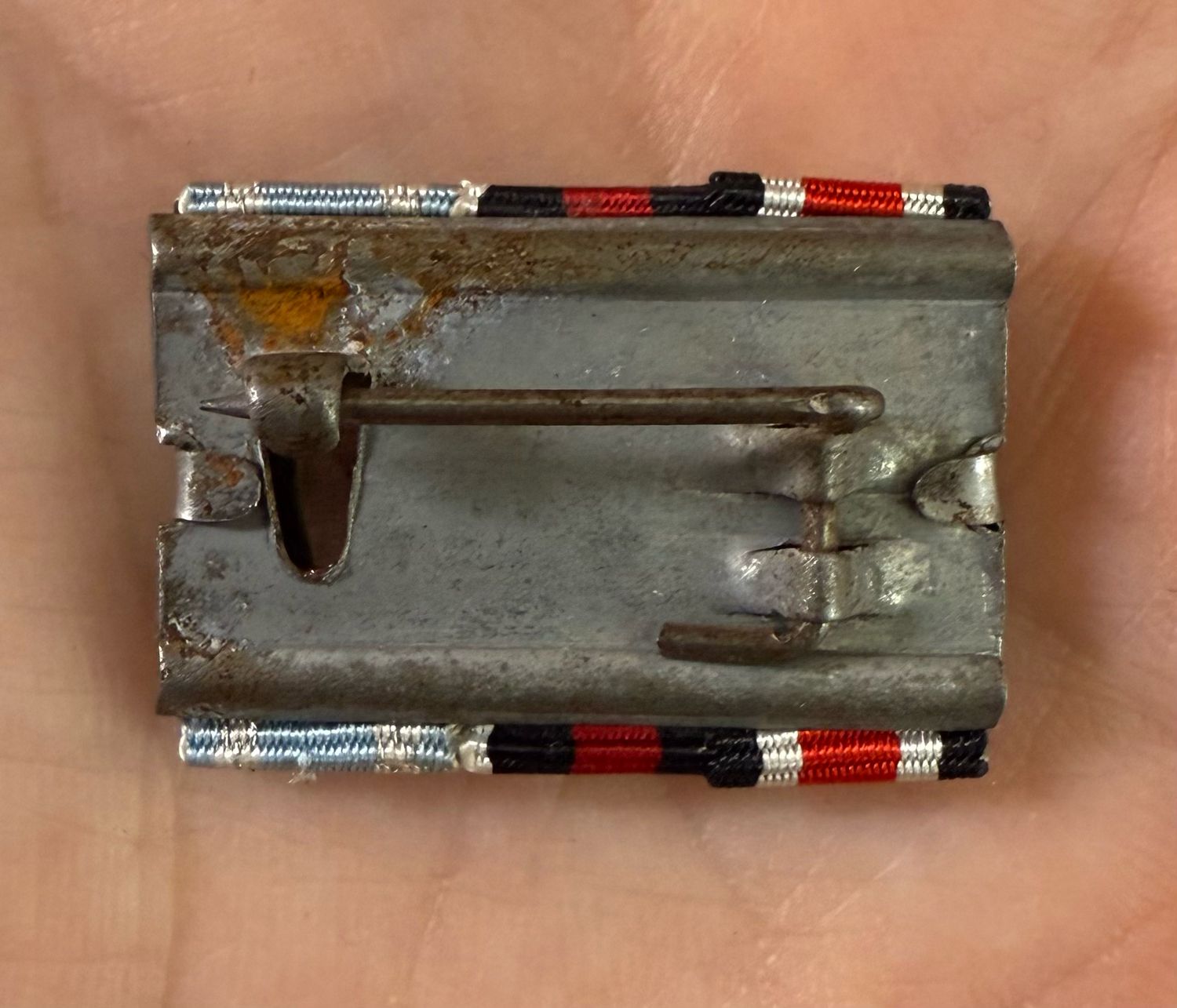 Z RARE German WW2 - 3 Place Micro Size Ribbon Bar EK2 Czech WW1 Bulgarian Service*