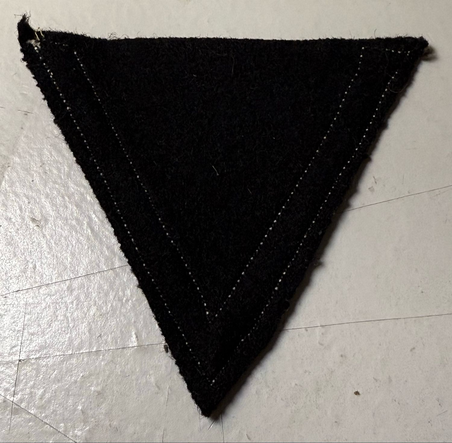 Z German WW2 Waffen SS Sturmmann Tropical Sleeve Rank Chevron Insignia Patch *