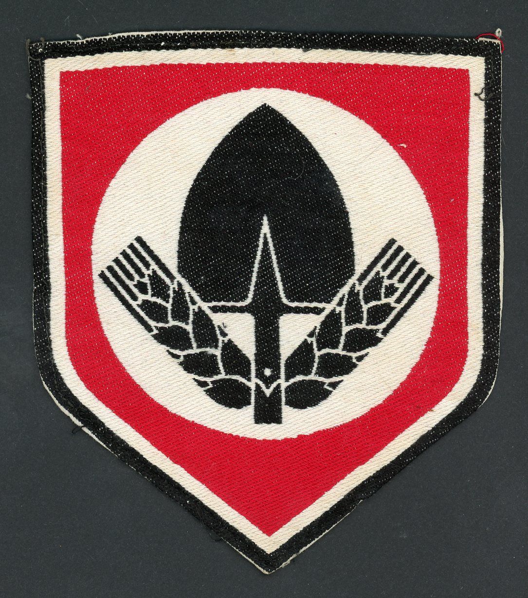 Z WW2 German Military RAD Labor Service Sports Shirt Spade Logo Patch Insignia*