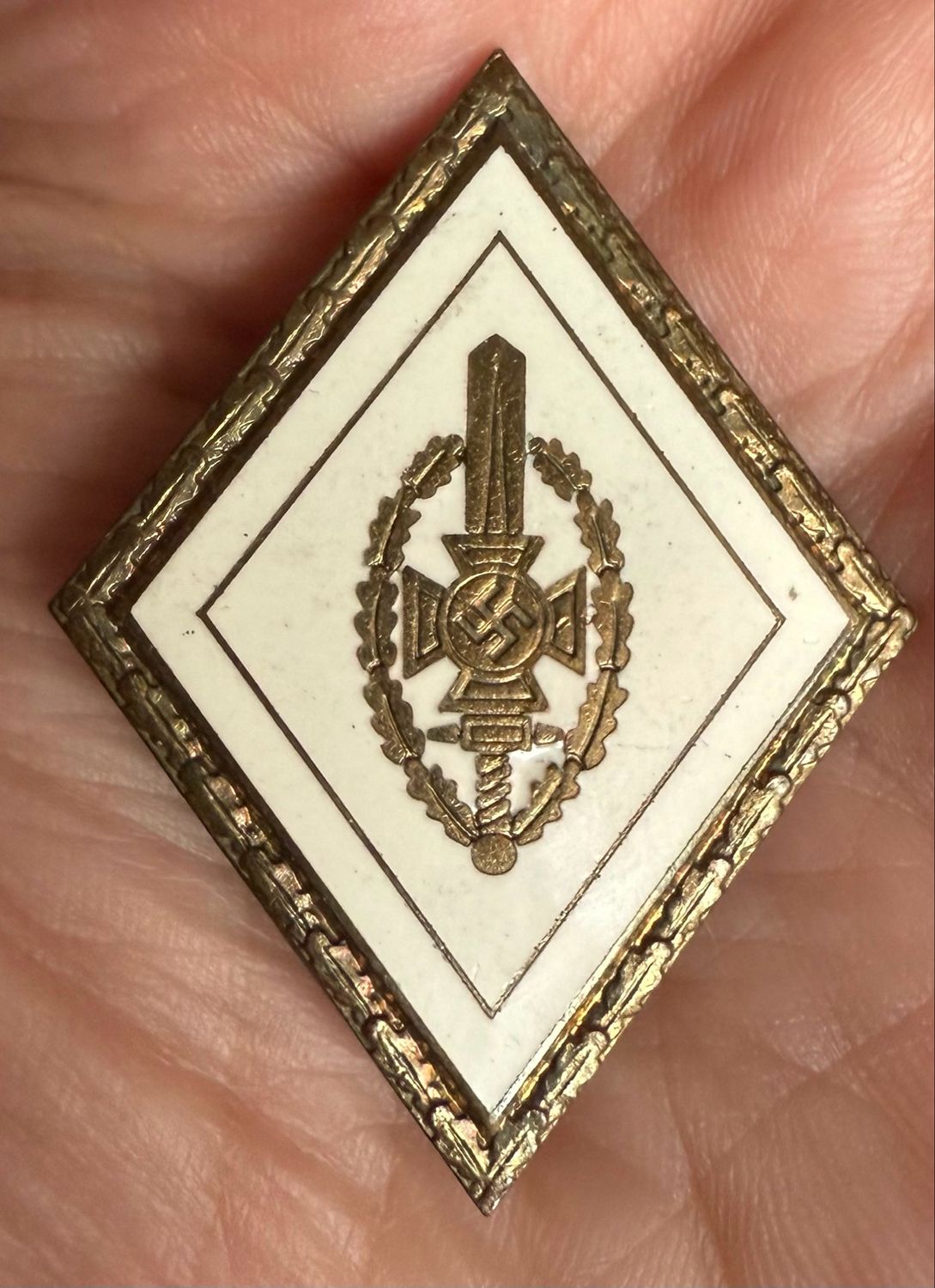 German NSKOV Kreis Level Honor Badge in Gold *