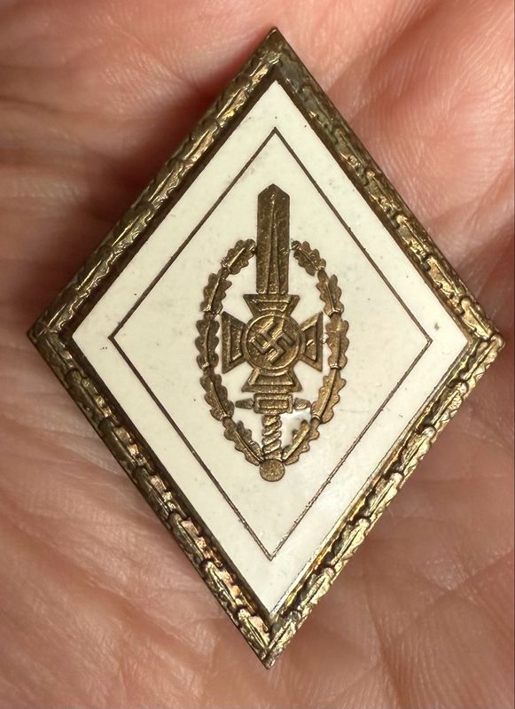German NSKOV Kreis Level Honor Badge in Gold *