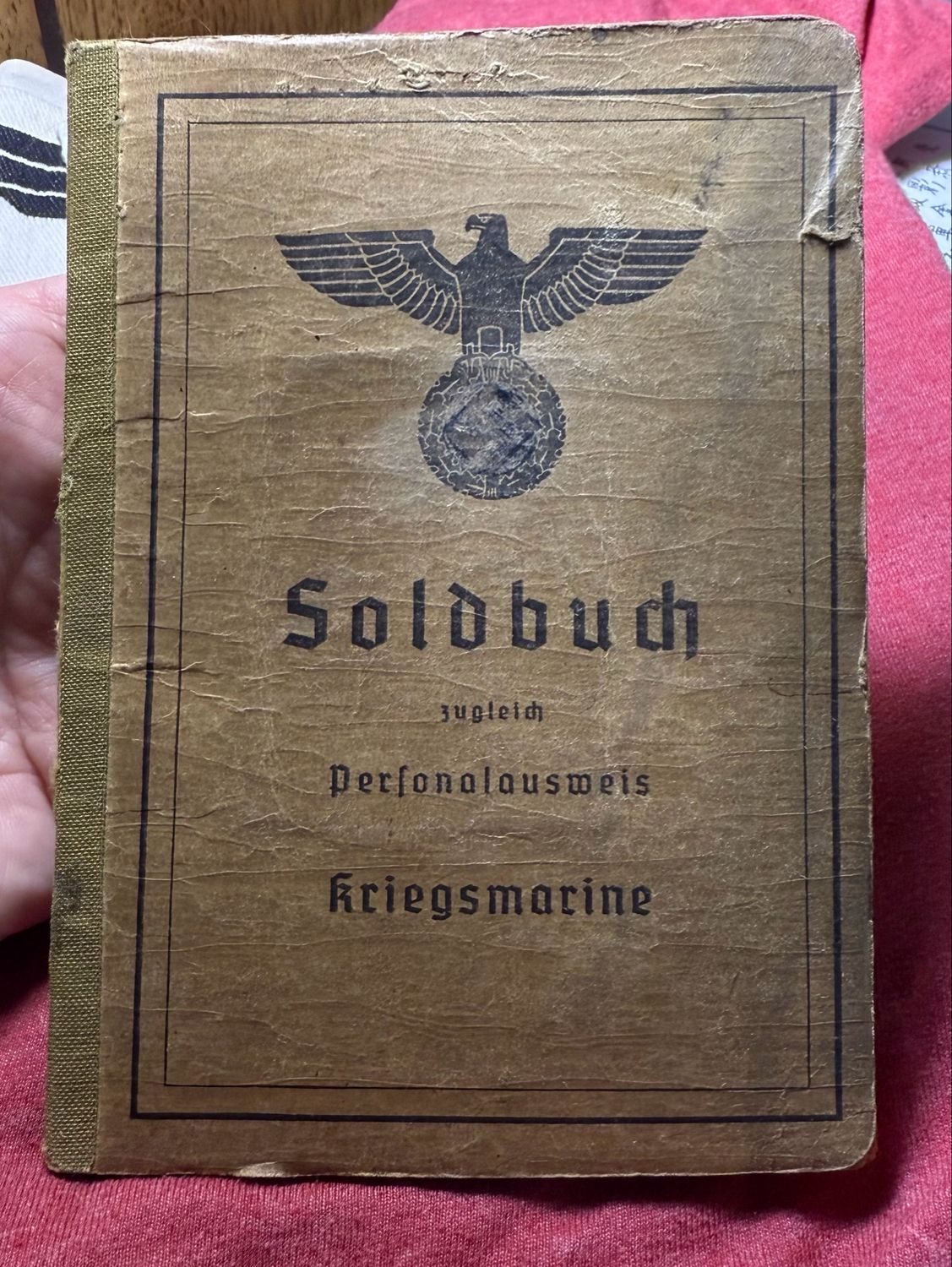 Z KRIEGSMARINE SOLDBUCH - FACEBOOK AUCTION