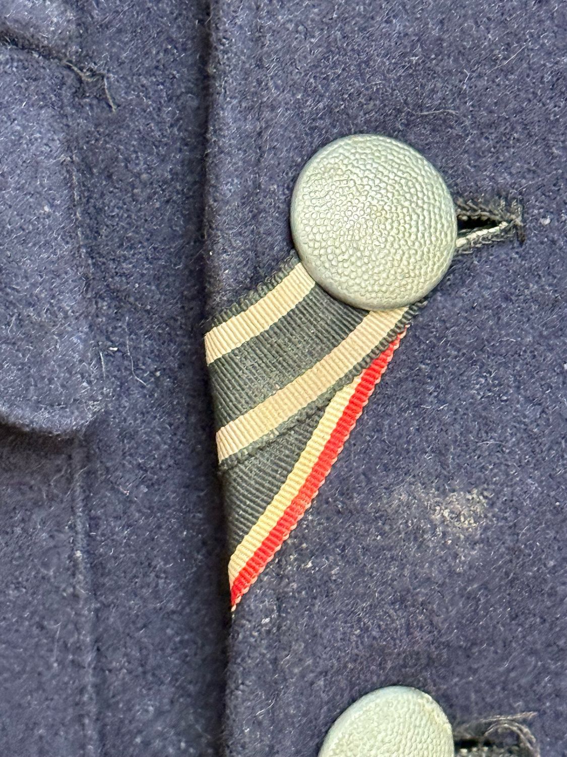 Z FACEBOOK AUCTION - GERMAN WW2 DEUTSCHE REICHSBAHN TUNIC UNIFORM *