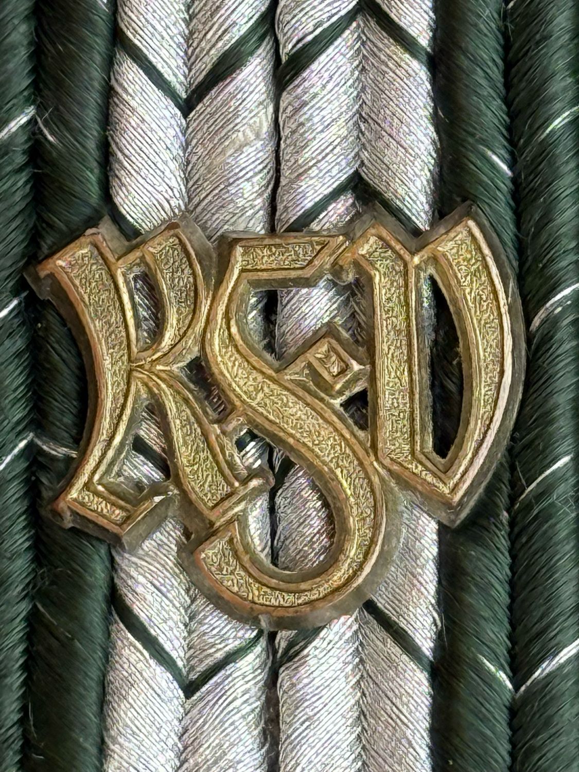 Z FACEBOOK AUCTION - Pair of German ZOLL Customs Shoulder Boards * Starting Bid $15