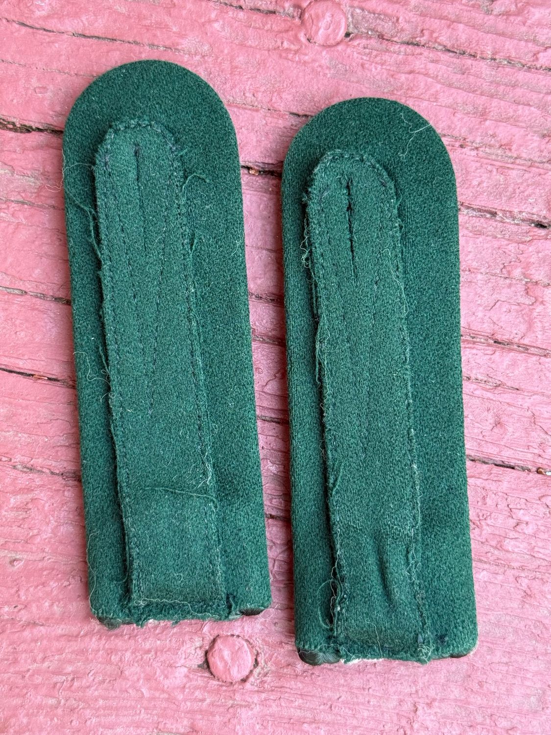 Z FACEBOOK AUCTION - Pair of German ZOLL Customs Shoulder Boards * Starting Bid $15