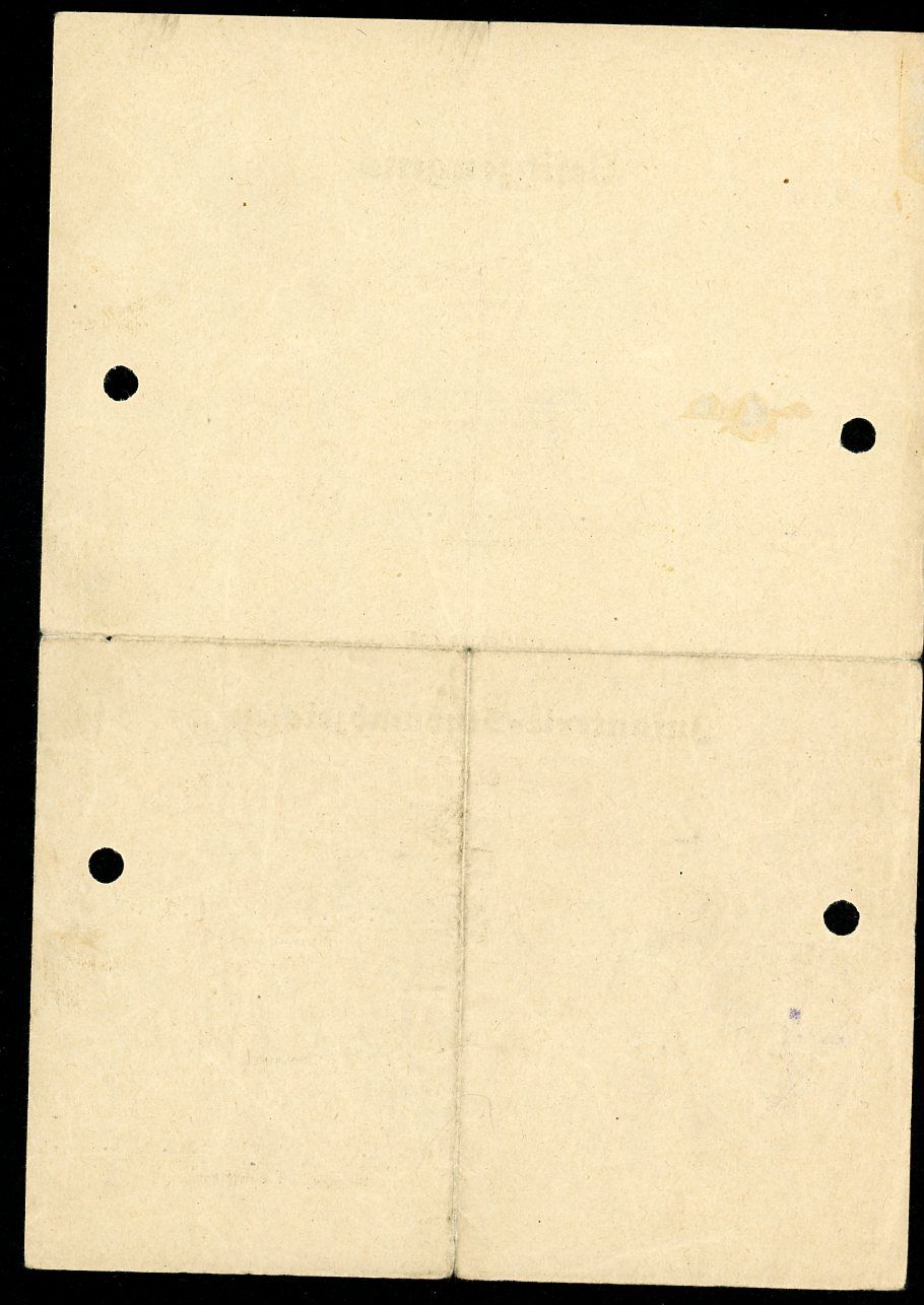 Z FACEBOOK AUCTION - German WW2 Infantry Assault Badge Award Document Christmas Eve 1944, Starting Bid $25