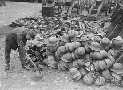THIRD REICH HEADGEAR: HELMETS, HATS, ETC.