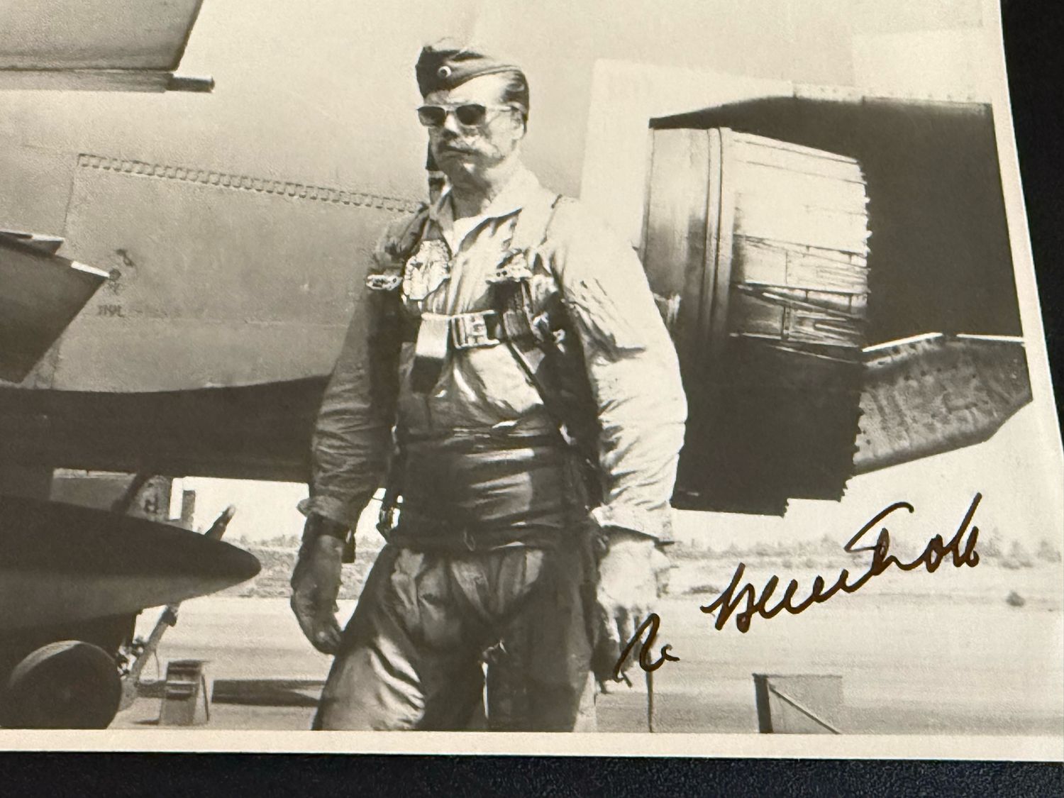 Z FACEBOOK AUCTION - German Third Reich Paper Lot &amp; Postwar Luftwaffe &amp; USA P-51 Pilot Autographs, STARTING BID $5