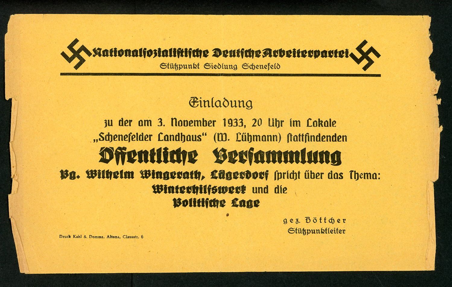 Z FACEBOOK AUCTION - Lot of 7 German Third Reich WW2 Documents: Wehrmacht Driver License, DAF Work Placement, Reichsbahn Waybill, Notarized Deed, Winter Relief Meeting Late 1933, Starting Bid $5