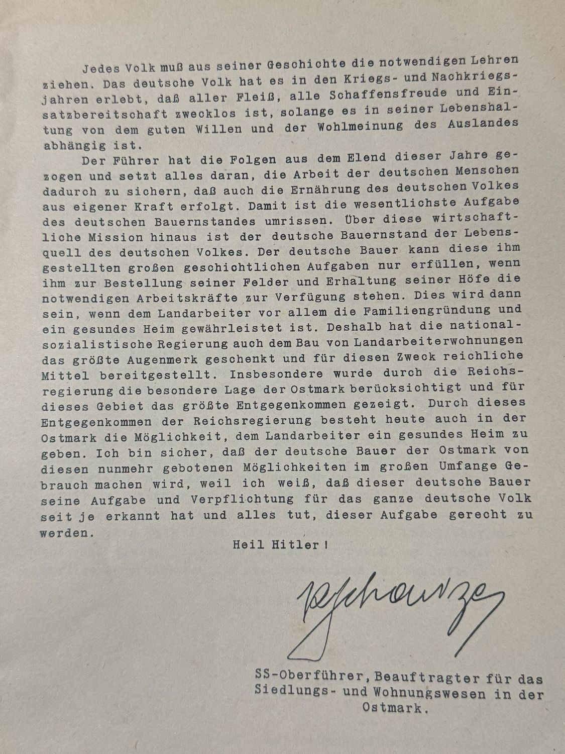 Z FACEBOOK AUCTION - Third Reich Brochure For Farmers Affordable Housing, Letter Inside From SS Oberfuhrer, Home Schematics, Pricing etc, STARTING BID $5