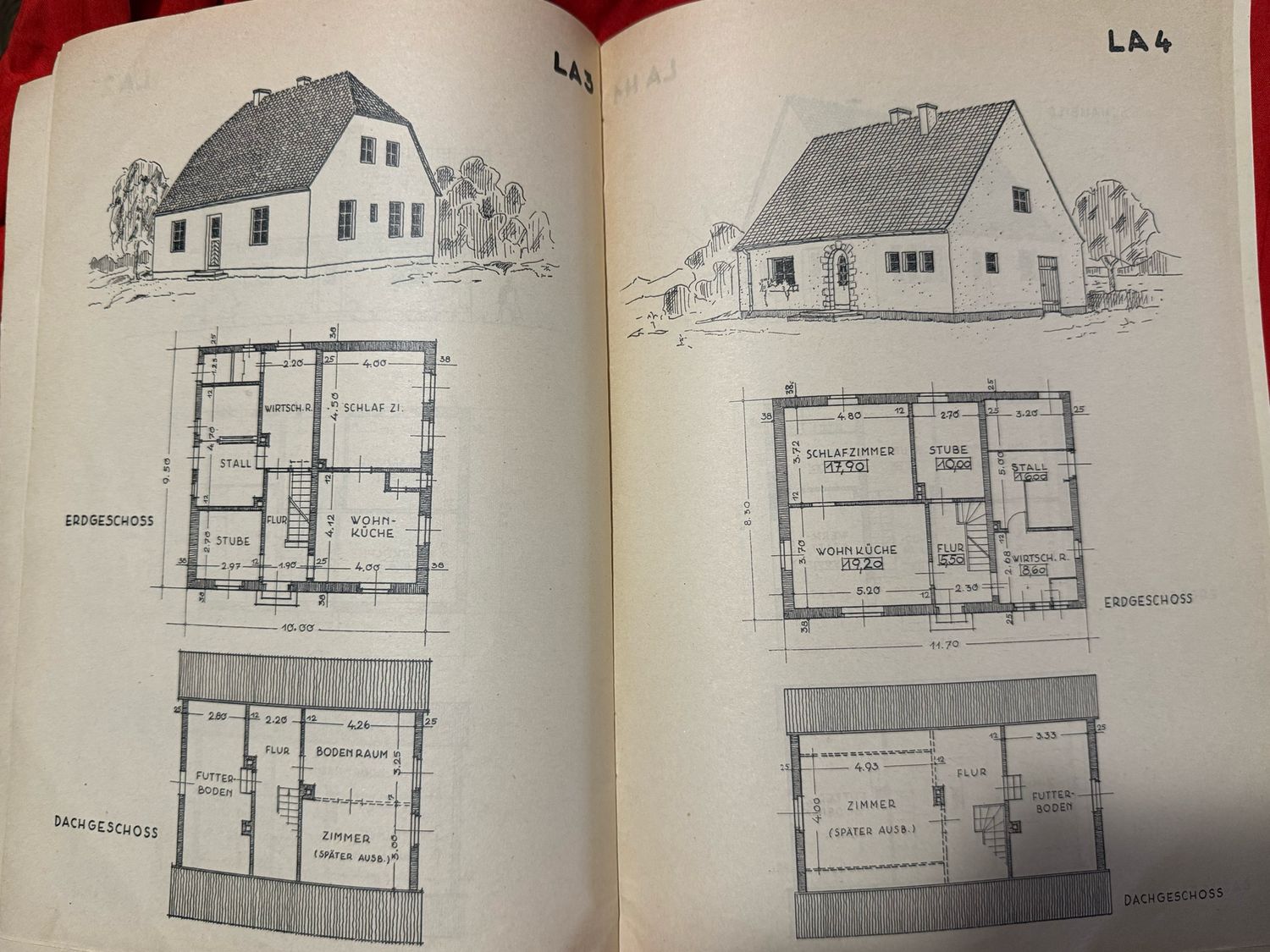 Z FACEBOOK AUCTION - Third Reich Brochure For Farmers Affordable Housing, Letter Inside From SS Oberfuhrer, Home Schematics, Pricing etc, STARTING BID $5