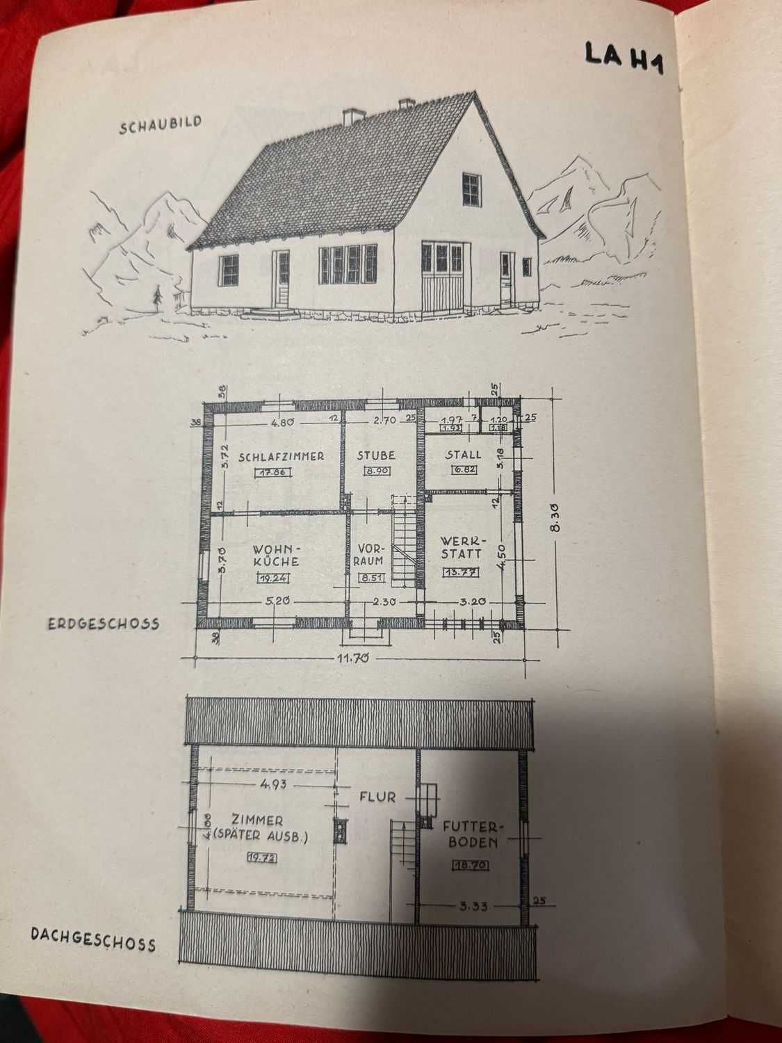Z FACEBOOK AUCTION - Third Reich Brochure For Farmers Affordable Housing, Letter Inside From SS Oberfuhrer, Home Schematics, Pricing etc, STARTING BID $5