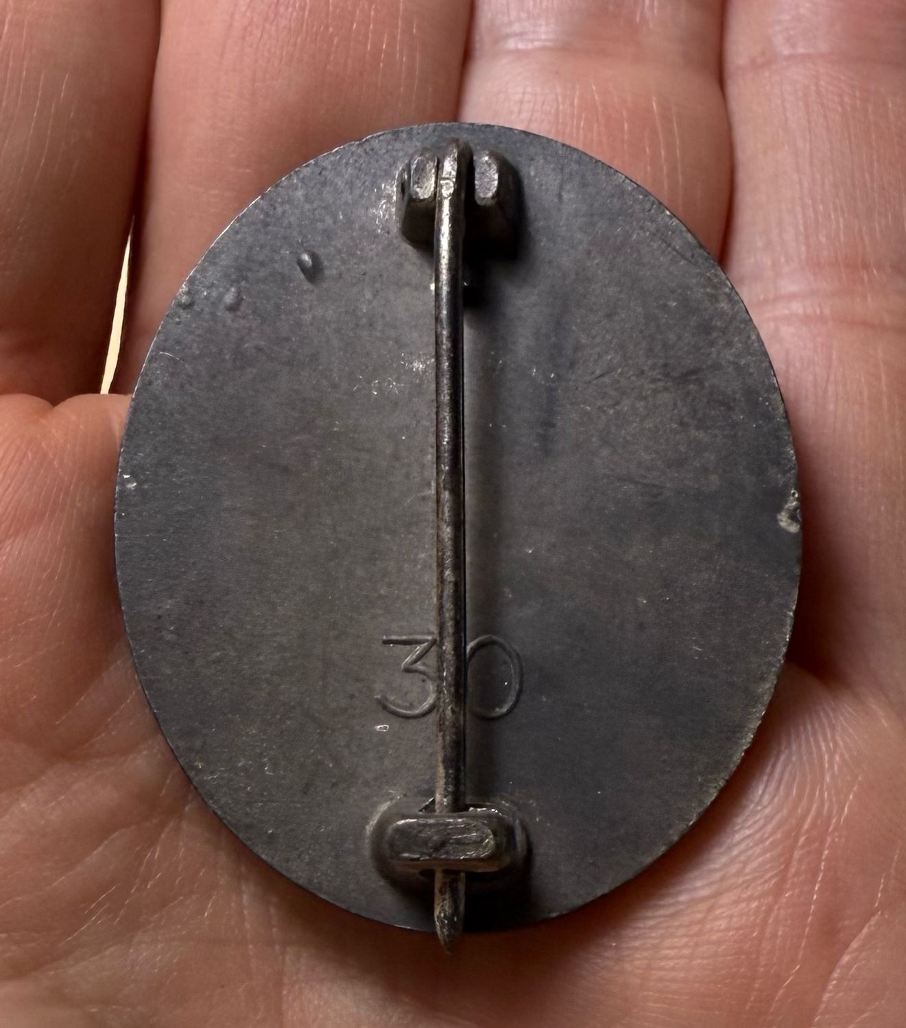 Z FACEBOOK AUCTION - German WW2 SILVER Wound Badge, Made by Vienna Mint, Starting Bid $40 *
