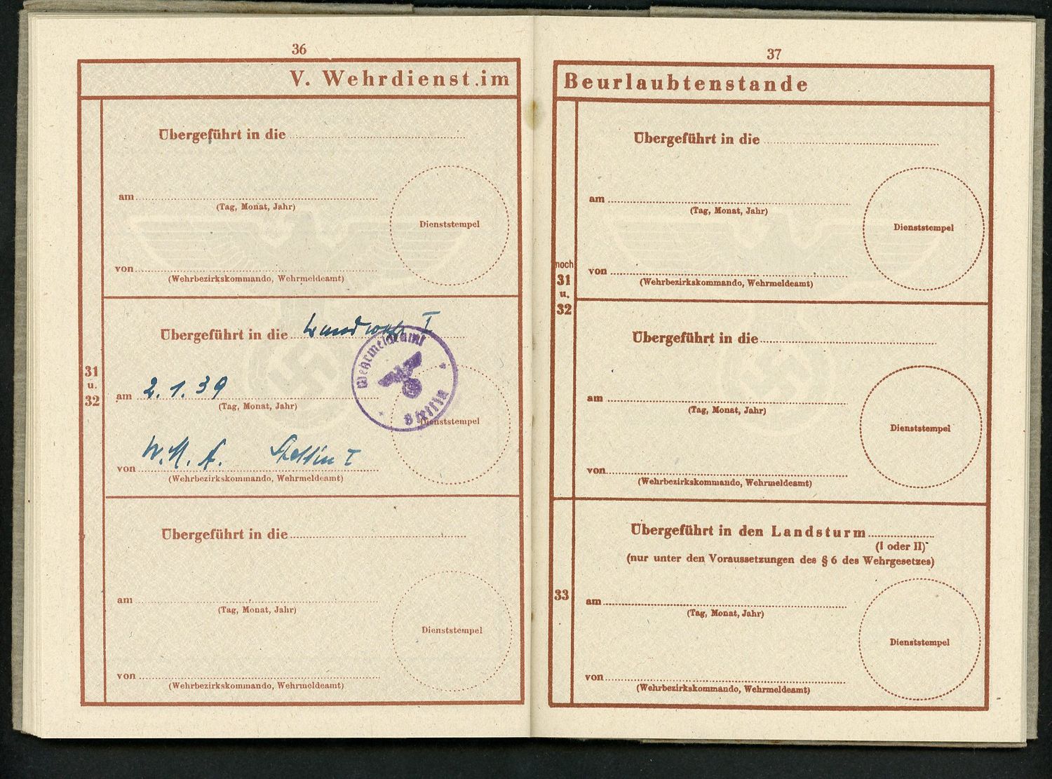 Z FACEBOOK AUCTION - German WW2 Wehrpass &amp; Document Lot, WW1 EK2, Kennkarte, Ration Cards &amp; More, STARTING BID $25 *