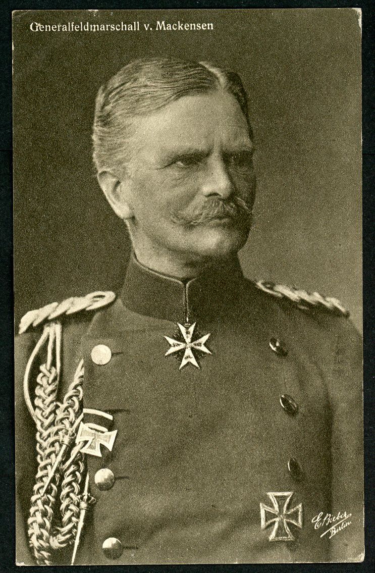 German WW1 Postcard - Portrait of General Feldmarschall August von Mackensen