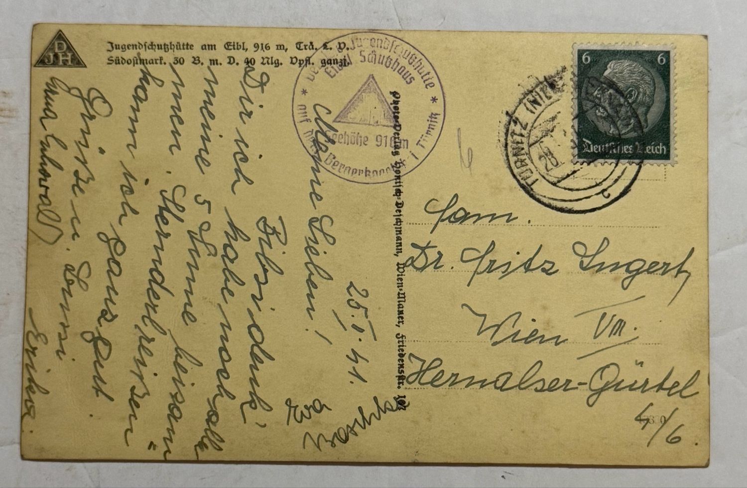Z FACEBOOK AUCTION - Lot of 42 German WW2 Third Reich Postcards Adolf H!tler Stamps, Swaz Postmarks,  DJH Jugend , STARTING BID $10