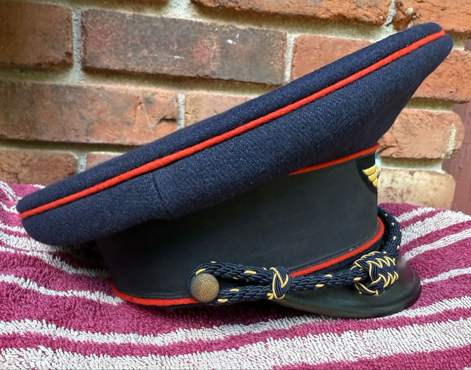 Z Deutsche Reichsbahn Visor Cap by Carl Bangert German WW2 Third Reich * (SOLD ON EBAY)