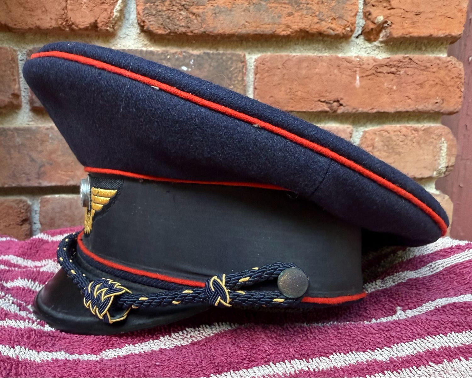 Z Deutsche Reichsbahn Visor Cap by Carl Bangert German WW2 Third Reich * (SOLD ON EBAY)