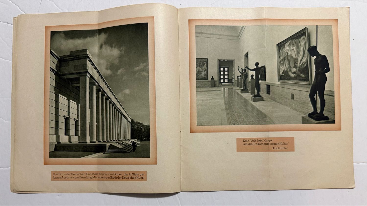 Z FACEBOOK AUCTION- 1938/39 Munich Germany Tourist Brochure Featuring All The Famous Third Reich Locations, der Hauptstadt der Bewegung - STARTING BID $5