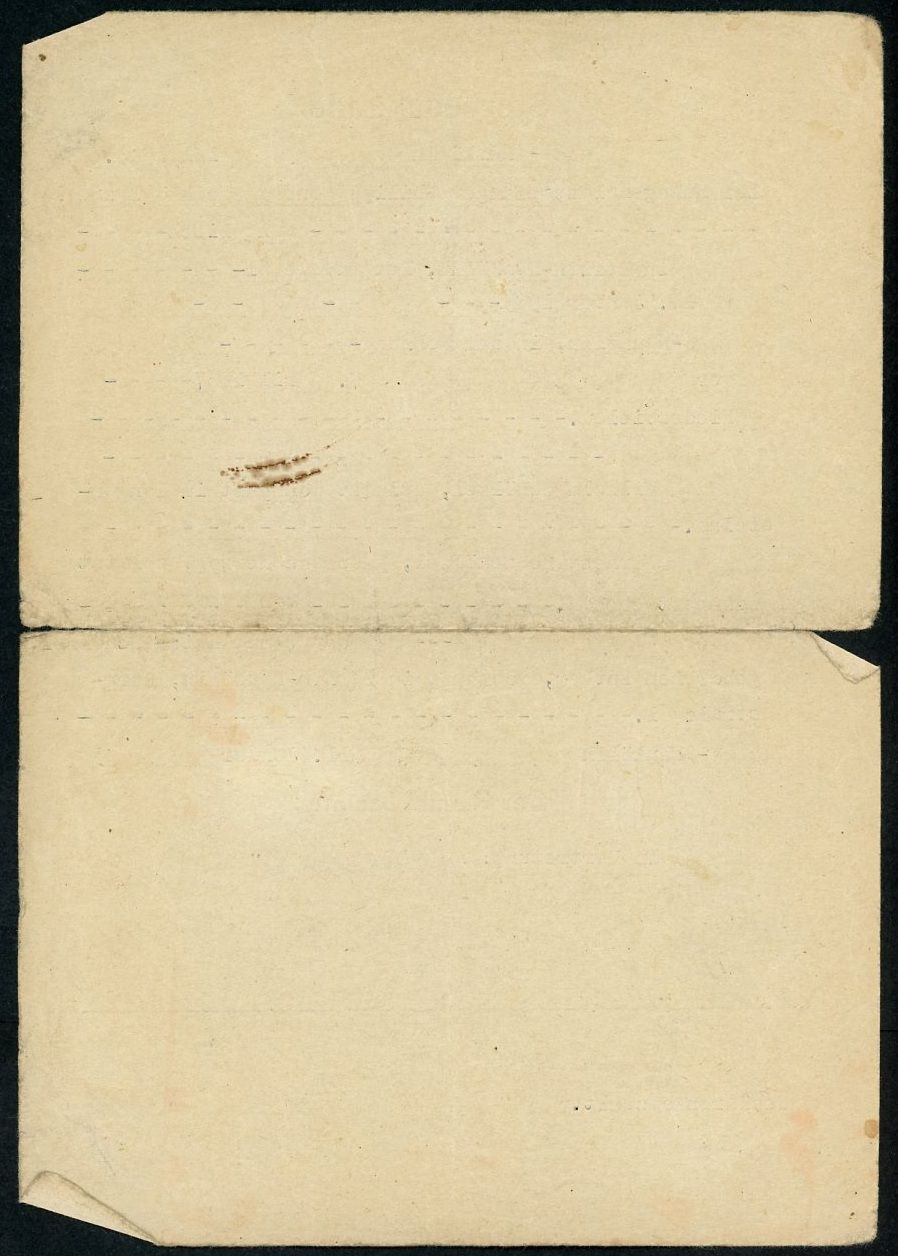 Z FACEBOOK AUCTION - German Third Reich Death Certificate For Old Man, Standesamt Berlin Eagle Swaz Ink Stamp 1943