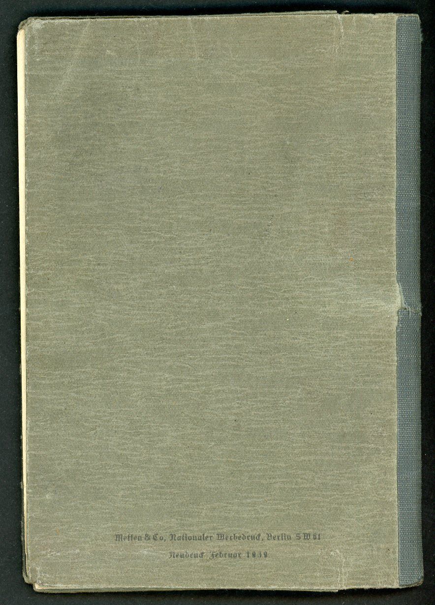 FACEBOOK AUCTION - German WW2 Wehrpass - 2nd Pattern with Photo *