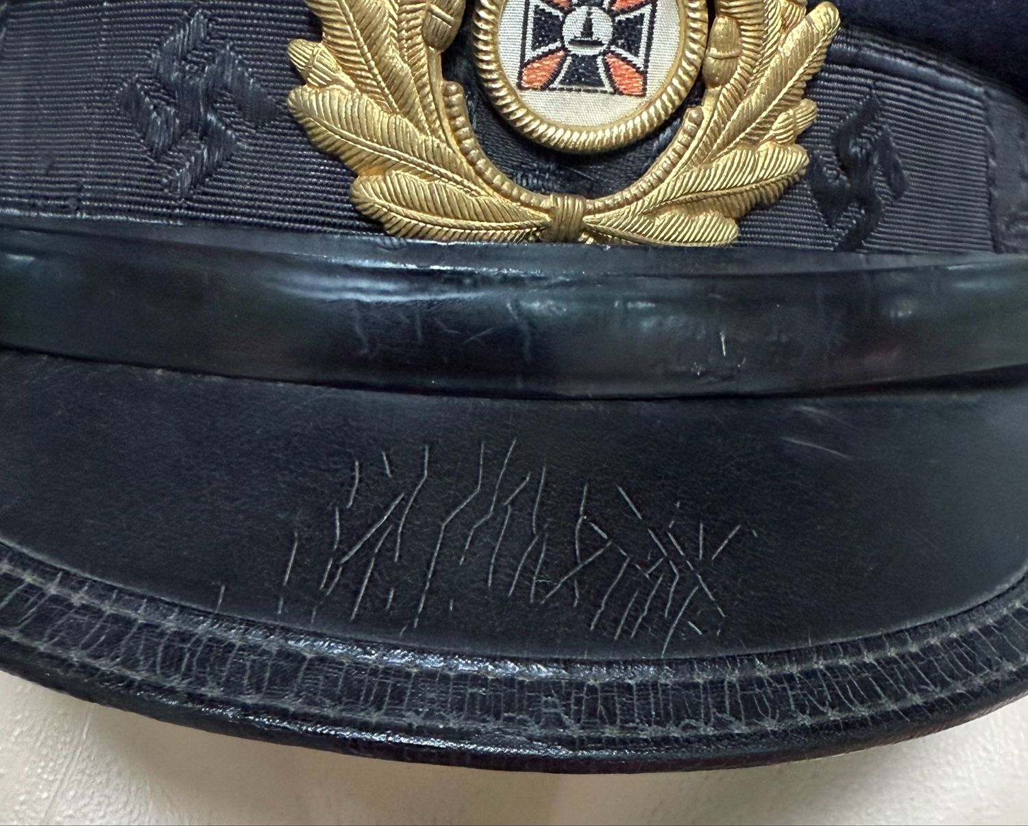 FACEBOOK AUCTION - German NS-RKB National Socialist Veteran&#39;s Association Visor Cap *