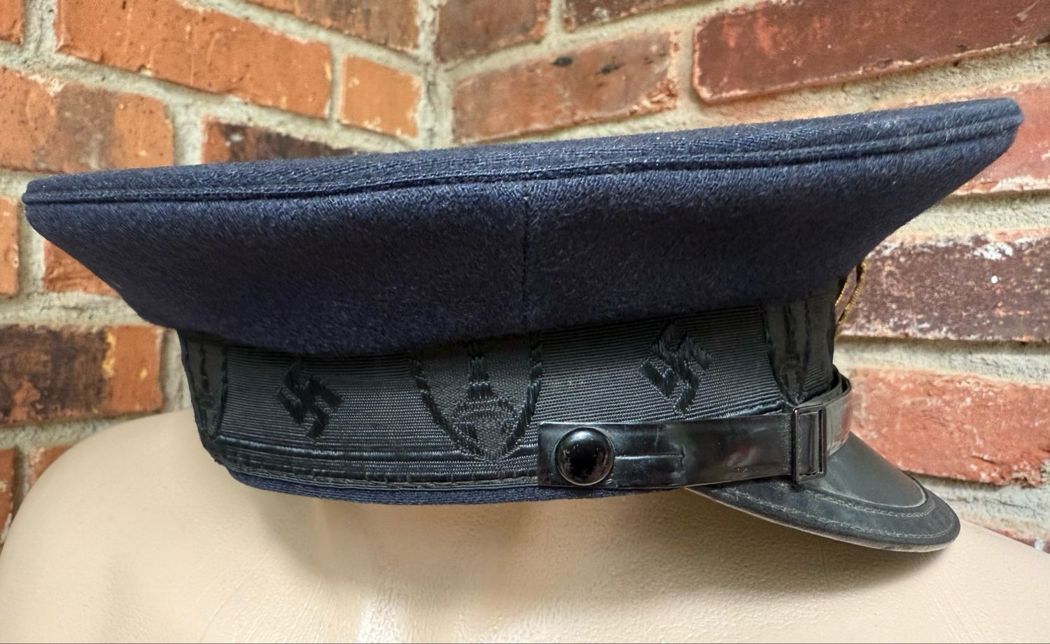 FACEBOOK AUCTION - German NS-RKB National Socialist Veteran&#39;s Association Visor Cap *