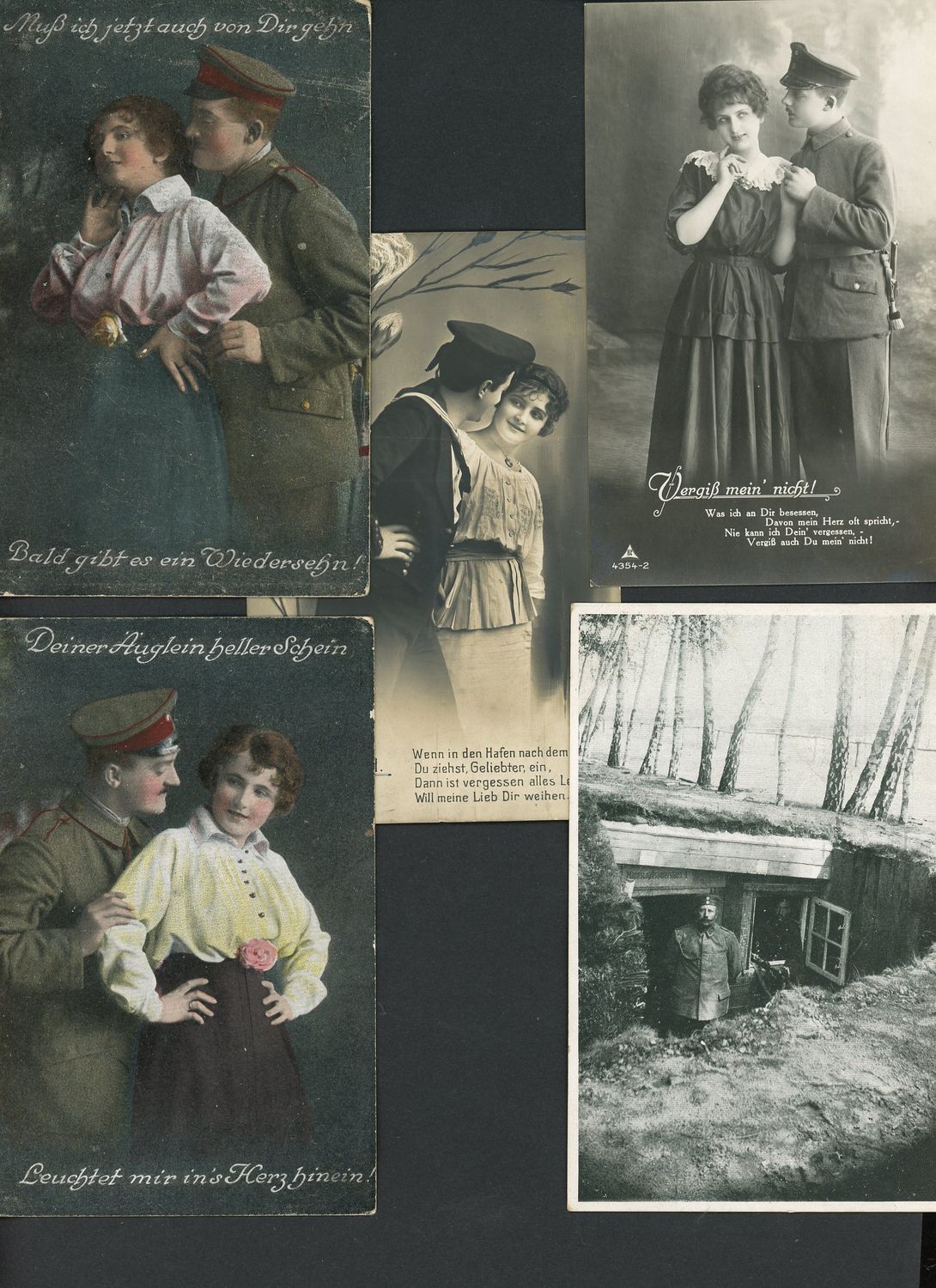 Z FACEBOOK AUCTION - Lot of 25 German WW1 Photos and Postcards - Kaiser Wilhelm, Groups &amp; More!