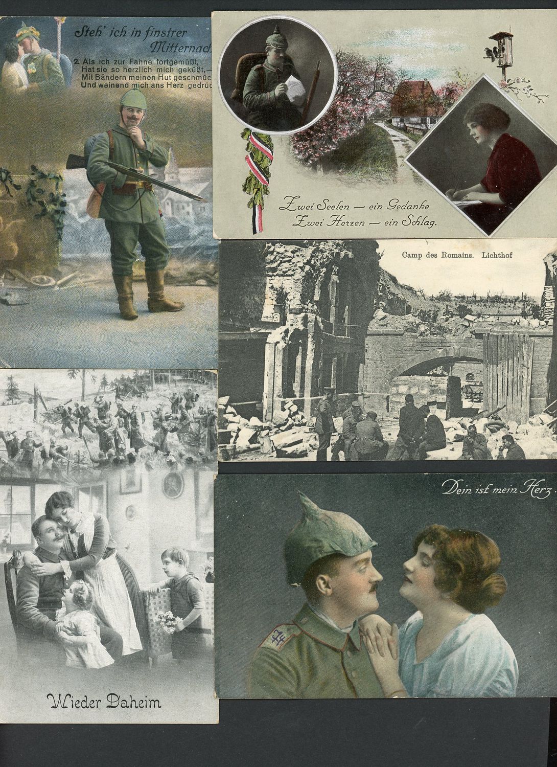 Z FACEBOOK AUCTION - Lot of 25 German WW1 Photos and Postcards - Kaiser Wilhelm, Groups &amp; More!