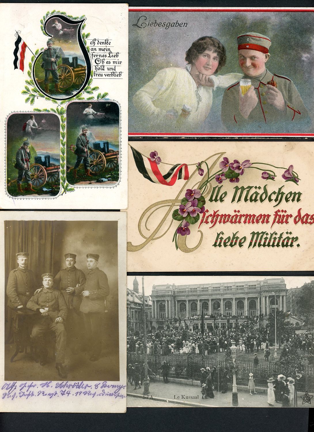 Z FACEBOOK AUCTION - Lot of 25 German WW1 Photos and Postcards - Kaiser Wilhelm, Groups &amp; More!