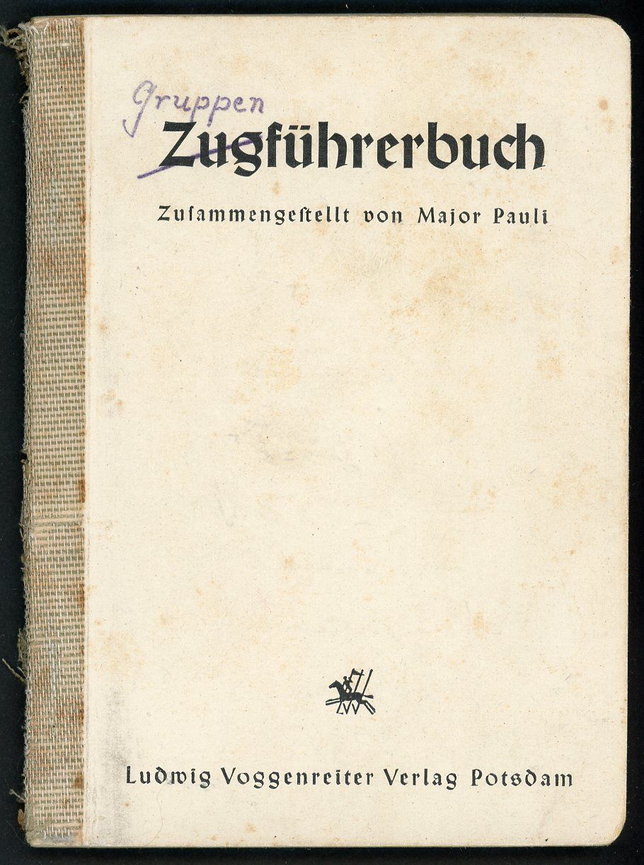 FACEBOOK AUCTION - German WW2 Military Platoon Leader&#39;s Book Zugfuhrerbuch With Soldier Names and Info Inside! *