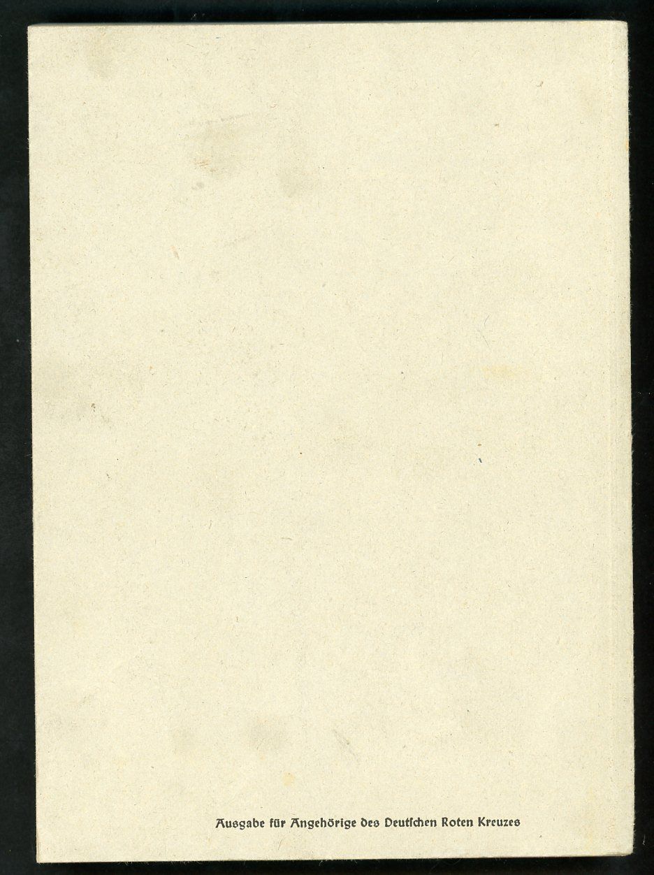 FACEBOOK AUCTION - German WW2 DRK Book Das Deutsche Rote Kreuz Past and Present with forward by SS Brigadefuhrer Doctor E.R. Grawitz *
