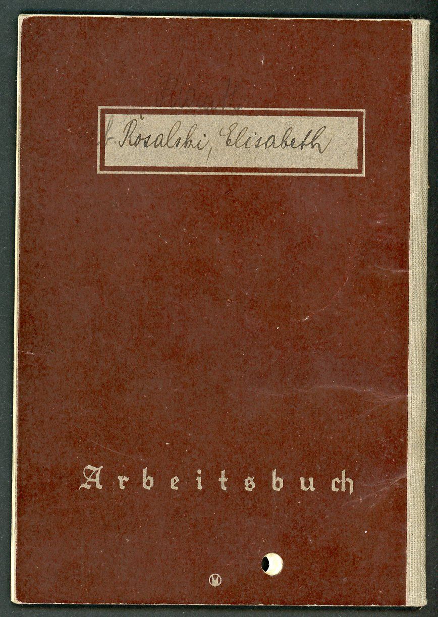 FACEBOOK AUCTION - German WW2 Arbeitsbuch For Woman Hairdresser, Salon Work, Eva Brune Hairdressing School 1936 - 1939 *